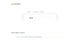 Desktop Screenshot of gmtoolbox.com