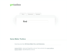 Tablet Screenshot of gmtoolbox.com